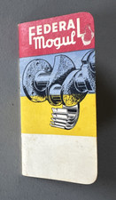 Vintage Federal Mogul Decimal Equivalents of Fractions & 1963-64 Calendar picture