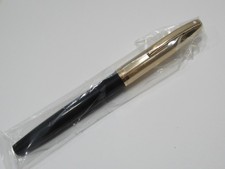 Vintage M Sheaffer fountain pen Imperial 23K Gold plated NIb parker cross US picture