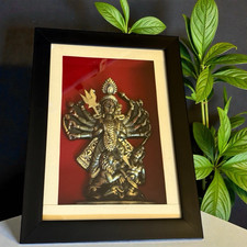 Goddess Hindu Durga Idol  Deity Strength  Wall Hanging picture