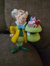 Lot (6) Disney Grolier President's Edition Christmas Ornaments Mad Hatter Bambi picture