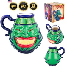 Yu-Gi-Oh Pot Of Greed Sculpted Ceramic Coffee Mug | Holds 11 Ounces picture