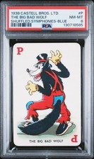 1938 Castell Brothers The Big Bad Wolf Shuffled Symphonies Blue PSA 8 Pop 1 picture