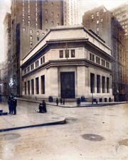 RARE 1900s NYC JP MORGAN  BROADWAY BUILDING AERIAL VIEW ORIGINAL Photo 375 picture