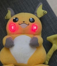 Pokemon Raichu Cheek Flash Plush Stuffed Toy Retro Vintage 1999 Japan Exclusive picture