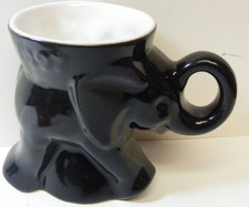 FRANKOMA Pottery Republican GOP 1997 Black Elephant Mug Political USA picture