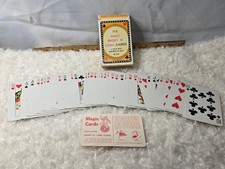 Vintage Magic Short N Long Cards Trick Deck No. 6949 Hong Kong Incomplete picture