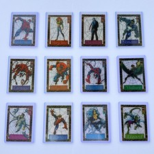 Fleer Marvel 1994 Spider-Man Suspended Animation Insert Card Set 12 Venom Card picture
