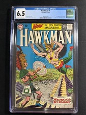 Hawkman #1 CGC 6.5 Scuff On Case DC Comics 1964 Vintage Silver 1st Print *S10 picture