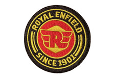 ROYAL ENFIELD - Since 1901 - Racing Motorcycles - Embroidered Sew/Iron-On Patch picture