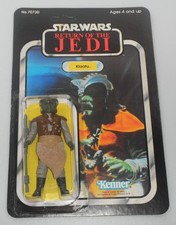 RECARDED 1983 Klaatu Star Wars ROTJ 100% Complete Vintage 3.75 Figure Lot picture