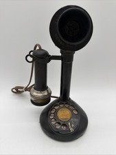 Early 1900's Stromberg Carlson Rory-Dial Candlestick Telephone ~ Displays Well  picture