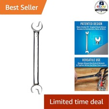Double Ended Speed Wrench ASW-716 7/16 in 6 1/2 in Angled Head Steel picture
