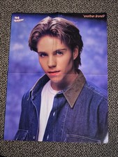 Jonathan Brandis  / Robert Telfer 90's Teen Magazine Fold-out Poster BOP picture