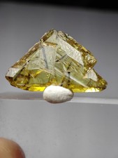 Sphene/Titanite Gemmy & Lustrous Crystal With Nice Colour & Clarity-Zagi,Pak. picture