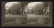 Lexington Mass 1906 Battle of Lexington Common Minute Men Scene ???ereograph picture