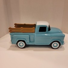 1950's Chevrolet 3100 Truck Ceramic Teleflora GM Licensed Ceramic Display Decor picture