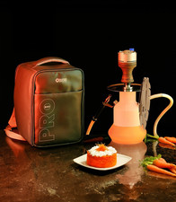 ODUMAN N4 MAT GLASS Stainless Steel Shisha Hookah, Bowl Ignis Tong Nargile SET picture