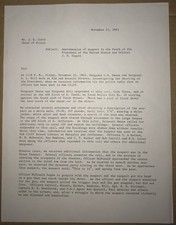 RARE Lee Harvey Oswald Arrest Report Signed By 4 Dallas Police JFK Assassination picture