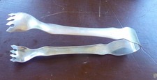 Tongs-Silverplate-Claw Feet-Unbranded-6½