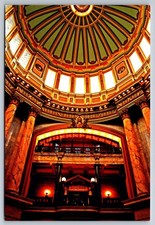 Postcard Mississippi State Capitol Jackson Governor Office Interior Dome View picture