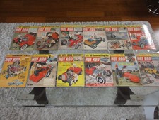 HOT ROD Magazine, Vintage, Complete 1962 Full Year – 12 Issues Jan–Dec Wow picture