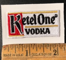 Ketel One Vodka Distillery Liquor Embroidered Logo Patch 2” x 1” picture
