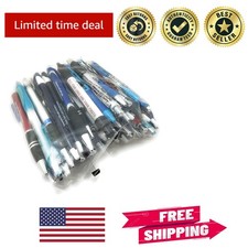 Versatile 50-Pack Ballpoint Pens with Retractable Design - Ideal for Everyone picture