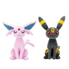 Espeon and Umbreon Plush 2-Pack - Two 8-Inch Soft Plush with Authentic picture