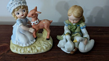 2 Vintage HOLLY HOBBY and LEFTON CHINA  Figurines. Approx.3