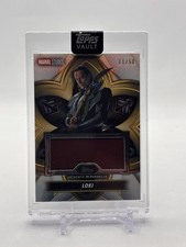 2026 Topps Marvel Vault Loki Tom Hiddleston Penthouse Sofa Relic 11/50 Avengers picture
