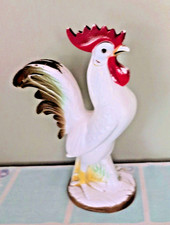 Vintage Rooster Cock Piggy Coin Dollar Bank Knickerbocker Hard Plastic Hollywood picture