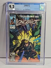 Longshot 3 CGC 9.2 NM 1st appearance of Mojo Arthur Adams picture