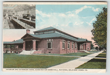 Postcard National Soldiers Home Combination Mess Hall in Virginia picture