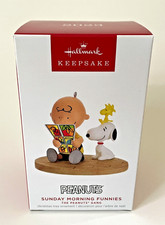 Hallmark Keepsake Ornament - Sunday Morning Funnies - Peanuts - 2023 NIB picture