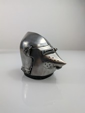 Rare Knights Helmet Paper Weight Made By Mainmast Figureheads Pig Face Pigface picture