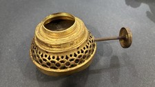 Antique Edward Miller The Solar E.M. & Co Brass Oil Lamp Burner Parts 1880s picture