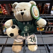 Starbucks Soccer World Cup 2026 Bearista Bear Summer Europe Plush New with Tag picture