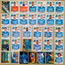 Panini Footballers 2025/26 - 33 Naples Stickers Complete Telematic Team Set  picture