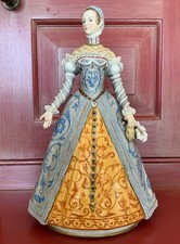 SITZENDORF CATHERINE DE MEDICI FEMME DE HENRI II PORCELAIN /HAND PAINTED LACE picture