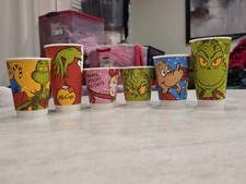 McDonald's McCafe UNUSED brand new Lot Of 6 set grinch cups limited edition new picture