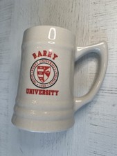 Vintage Barry University Ceramic Tankard Mug picture