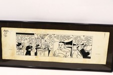 Chester Gould Dick Tracy Bird In The Hand Original Comic Art Aug 17 1951 picture