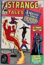 Marvel Strange Tales #122 Human Torch/Dr Strange Dr Doom 1964 picture