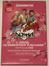 Cardsmiths Street Fighter Japanese Cherry Blossom Trading Cards Pack - SDCC 2026 picture