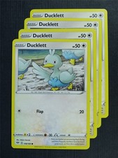 Ducklett 148/189 x4 - DAA - Pokemon Card #3EJ picture