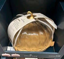 Aldi Crofton Large Pumpkin Dome Halloween Fall With Wood Base Viral picture