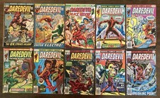 Daredevil - Vintage Marvel Comics Bronze Age Lot of 10 books picture