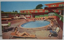 Postcard Hillcrest Motel Oakland California Vintage picture