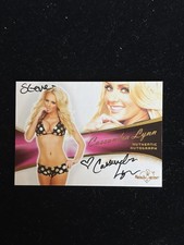 Cassandra Lynn  Signed Custom Trading Card BAS Beckett COA Autograph #BV74286 picture