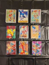 9 Sets Pokemon Prism - 315 Cards /Stickers Holo Japan Vending Machine Vintage picture